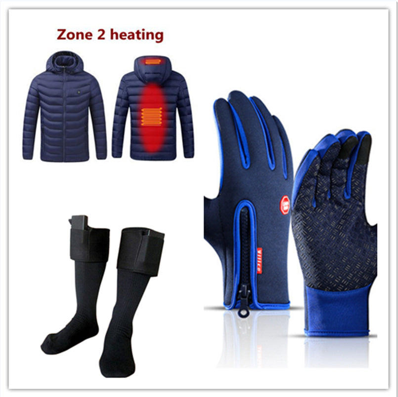 Winter Gloves Thermal Gloves Touch Screen Riding Motorcycle Sliding Waterproof Sports Gloves With Fleece