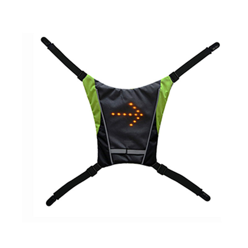 LED Signal Vest – Wireless Turn Signal Safety Vest for Cycling & Night Activities