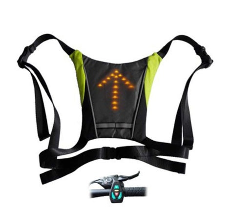LED Signal Vest – Wireless Turn Signal Safety Vest for Cycling & Night Activities