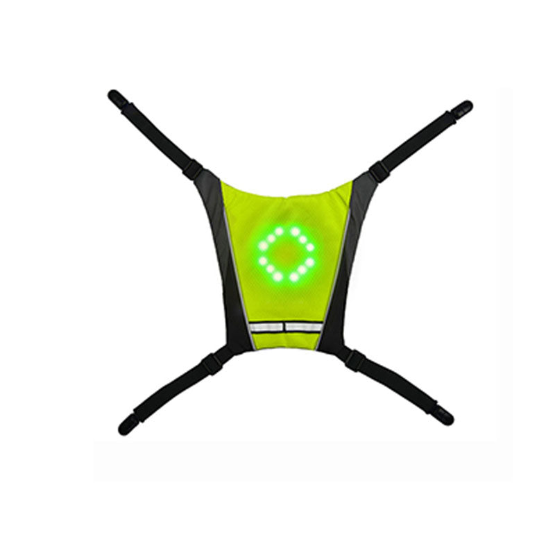 LED Signal Vest – Wireless Turn Signal Safety Vest for Cycling & Night Activities